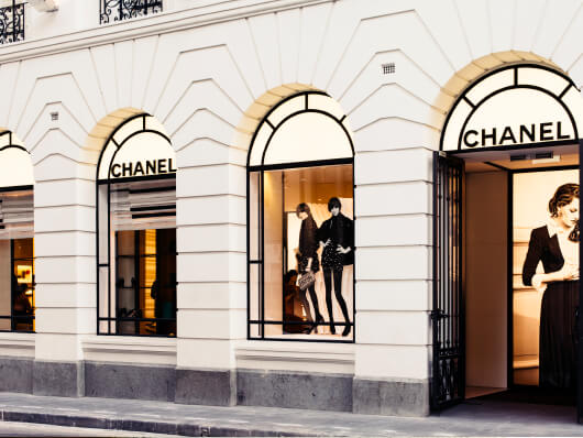 Chanel, Collins Street shopping precinct